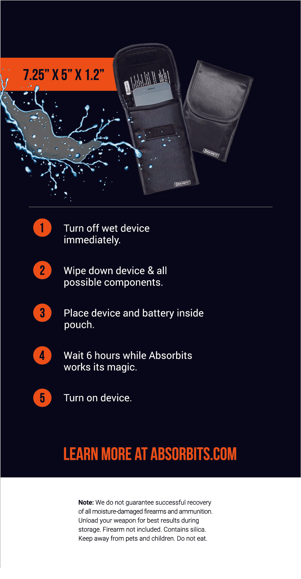 Electronics Pouch - Black